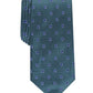 Alfani Men's Camino Neat Silk Blend Business Neck Tie Green Size Regular