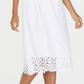 Alfani Women's Lace Midi Dress White Size 14 Petite