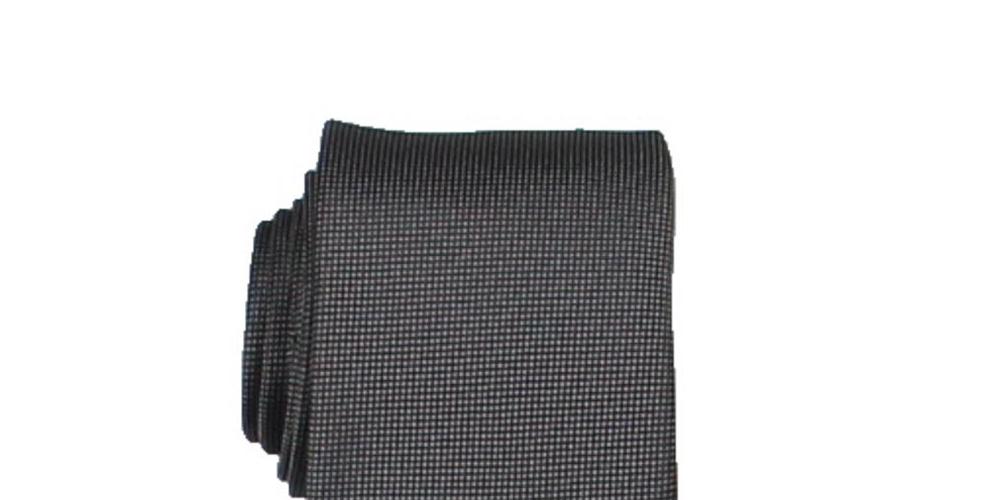 Nautica Men's John Mini Business Professional Neck Tie Black Size Regular