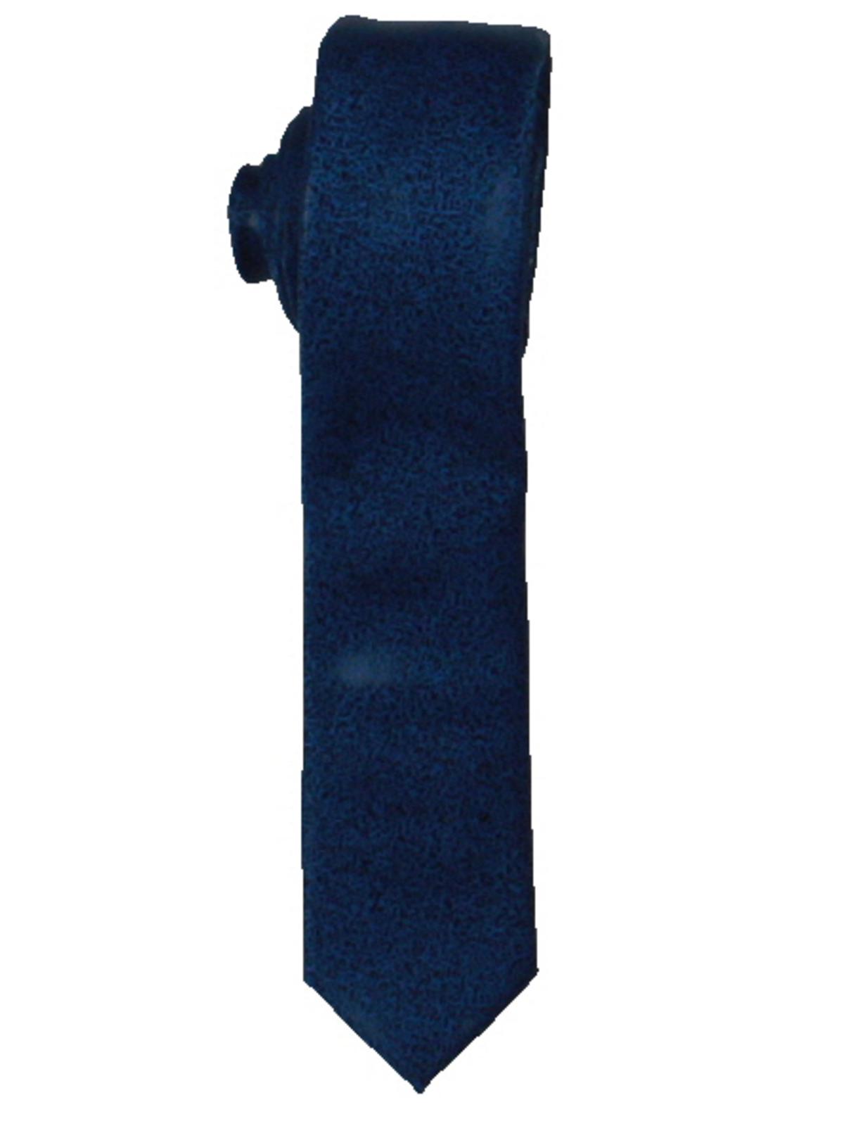 INC International Concepts Men's Foil Skinny Neck Tie Blue Size Regular