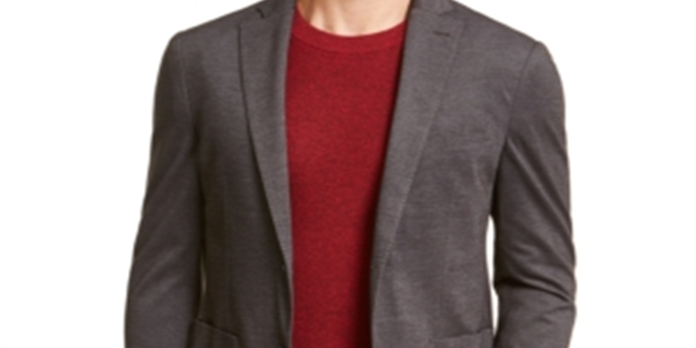 Michael Kors Men's Slim Fit Sport Coat Black Size 38REG