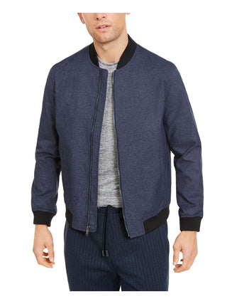 Alfani Men's Bomber Jacket Blue Size Medium