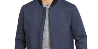 Alfani Men's Bomber Jacket Blue Size Medium