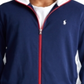Ralph Lauren Men's Big & Tall Cotton Track Jacket Navy Size 3X