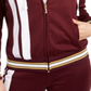 Juicy Couture Women's on Tour Logo Track Jacket Fig Size X-Large