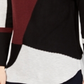 INC International Concepts Women's Colorblocked Sweater Wine Size Petite Large