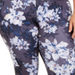 Ideology Women's Plus Botanic Printed Leggings Blue Size 2X
