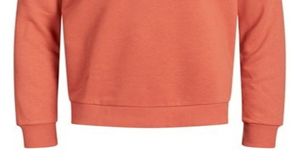 Jack & Jones Men's Herren Sweatshirt Orange Size Large