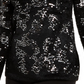 Alfani Women's Embellished Eyelash Sweater Black Size Medium