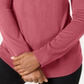 Karen Scott Women's Ribbed Long Sleeve Turtle Neck Sweater Pink Size Petite Small