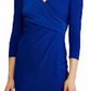 Ralph Lauren Women's Long Sleeve Above the Knee Dress Blue Size 10 Petite