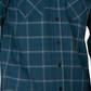 Hurley Men's Pitfire Plaid Shirt Blue Size Small
