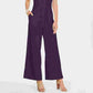 Julia jordan Women's Twist-Front Halter Jumpsuit Purple Size 6