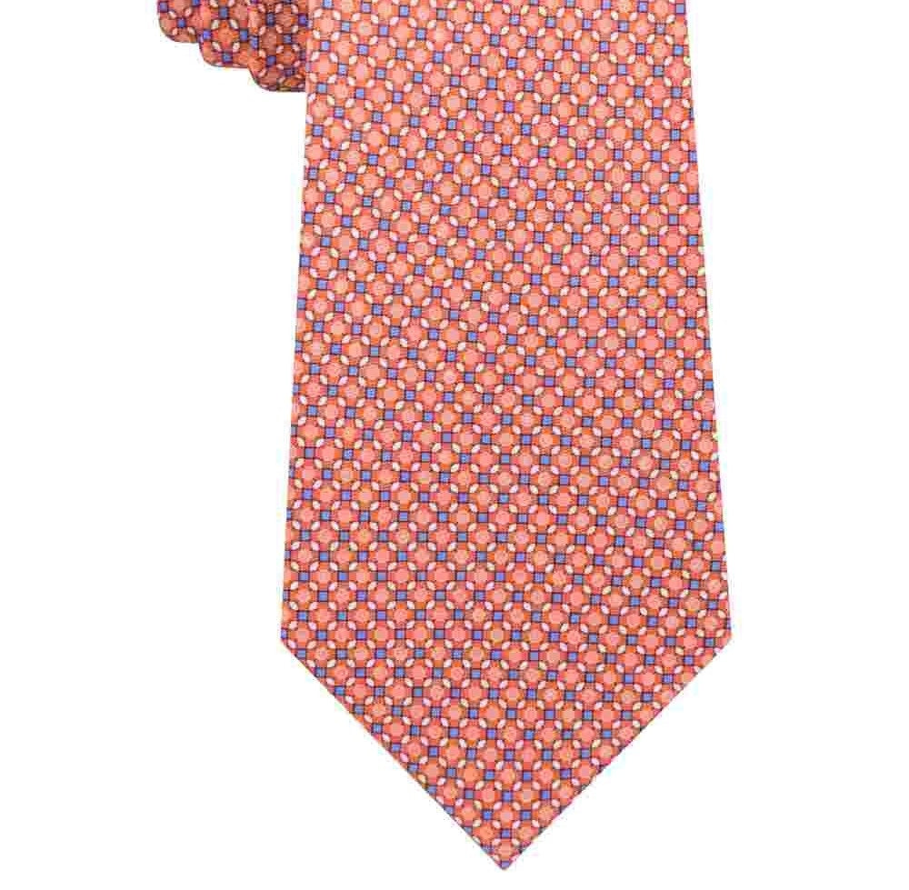 Michael Kors Men's Silk Business Neck Tie Orange Size Regular
