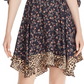 Rebecca Taylor Women's 3/4 Sleeve Above the Knee Dress Black Size X-Small