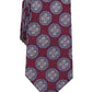 Tasso Elba Men's Classic Medallion Tie Red Size No Size