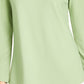 Alfani Women's Neckline Cutout Ring Hardware Top Green Size Medium