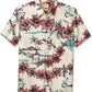 Quiksilver Men's San O Clause Rainy Day Sano Claus Shirt Gray Size XX-Large