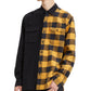 Levi's Men's Jackson Plaid Collar Button Down Shirt Black Size Large
