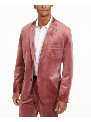 INC International Concepts Men's Slim Fit Blazer Pink Size XXX-Large