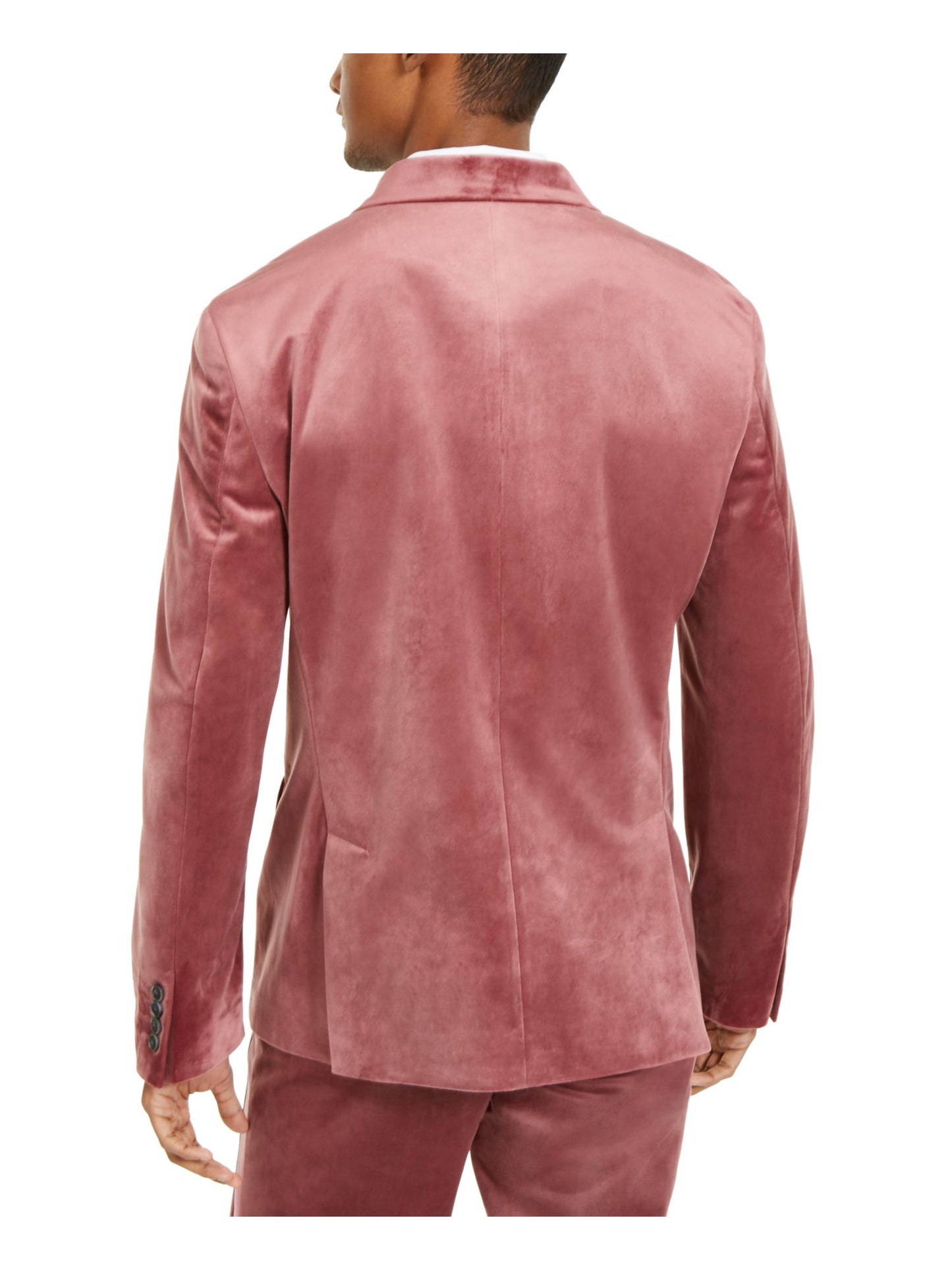 INC International Concepts Men's Slim Fit Blazer Pink Size XXX-Large