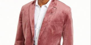 INC International Concepts Men's Slim Fit Blazer Pink Size XXX-Large