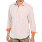 Tommy Bahama Men's Collared Classic Fit Dress Shirt Pink Size XXX-Large