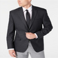 Ralph Lauren Men's Mini Grid Print Standard Fit Blazer Gray Size 38