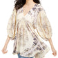 Free People Women's Talk Tunic White Size Small