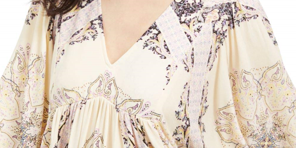 Free People Women's Talk Tunic White Size Small