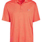 Attack Life by Greg Norman Men's Regular Fit Performance Stretch Feeder Stripe Polo Orange Size Large