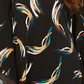 Alfani Women's Printed Poncho Top Black Size Petite Small