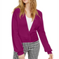INC International Concepts Women's Ribbed Blouson Sleeve Cardigan Cranberry Rose Size Petite XL