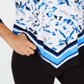 Alfani Women's Blouse Cobalt Breeze Blue Size Petite Large
