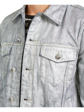 Guess Men's Jacket Gray Size Medium