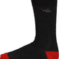 Greg Norman Men's 2 Pack Crew Dress Socks Black Size 8-12