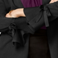 Alfani Women's Tie Sleeve Cardigan Black Size -Petite L