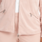 Alfani Women's Plus Faux Suede Zip Jacket Pink Size 0X