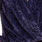 Alfani Women's Velvet Burnout Blouse Purple Size -Petite S