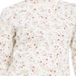 Karen Scott Women's Wheat Fields Printed Mock Neck Top White Size Petite S