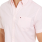 Tommy Hilfiger Men's Wainwright Custom-Fit Solid Shirt Pink Size XX-Large