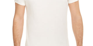 Alfani Men's Quarter-Zip Terry T-Shirt Beige Size X-Large