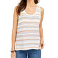 Style & Co Women's Crochet Tank Top Green Size Large