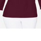 Karen Scott Women's Layered Look Cotton Top Merlot Size Petite S/M