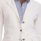 Ralph Lauren Women's Slim Fit Knit Blazer Ivory Size X-Large