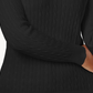 Karen Scott Women's Cotton Cable Knit Sweater Black Size PM