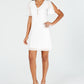 Thalia Sodi Women's Necklace Shift Dress White Size X-Small