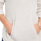 Style & Co Women's Envelope Neck Sweater Creme Size PP
