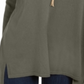 Style & Co Women's V Neck Tunic Green Size Petite M