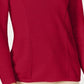 Karen Scott Women's Patchwork-Stitch Pullover Sweater Bright Red Size XX-Large